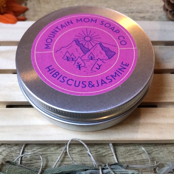 Hibiscus&Jasmine glycerin bar soap & body butter for face and body - Picture 2 of 7